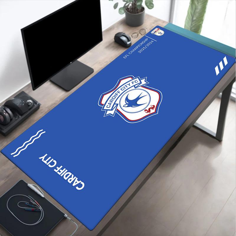 Cardiff City Afc Crest Mouse pad Mouse pad, Gaming Mouse Pad, keyboard pad, Desk Decor for computer notebook Fan Gift Birthday Gift