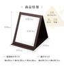 Comolife Folding Mirror, Extra Large Stand Mirror, Tabletop Mirror, Foldable Makeup Mirror, 5-Stage Angle Adjustment, Foldable