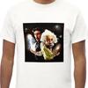 Nikola Tesla und Albert Einstein, Lustiges Brainrot Meme Shirt, Eigentlich Genies? Verrückte unpassende T-Shirts, Vintage Unisex Grafik-T-Shirt