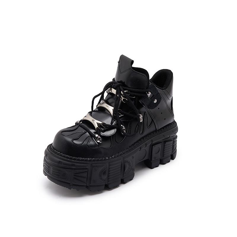 2024 Summer Retro Punk Platform Motorcycle Boots - Spanish Fashion Brand