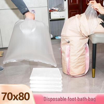 Foldable Disposable Foot Soak Bag - Over-Calf Height for Deep Bucket, Constant Temperature Foot Bath Bag