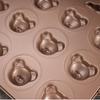 4/6/9/12 Even Bear Mold Baking Mold Pan Non-Stick Diy Cute Candy Cake Mold Tool Decoration Biscuit Candy Mold Baking Accessories