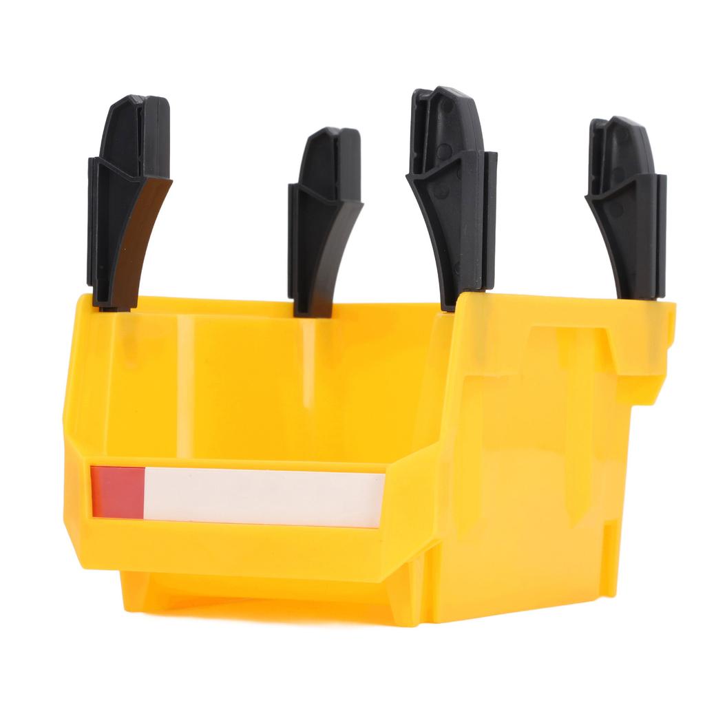 Teilelagerregal Wandmontiert Stapelbar Werkzeugkasten für Geschäft Schraubenorganisator Verdickt Schräge Öffnung