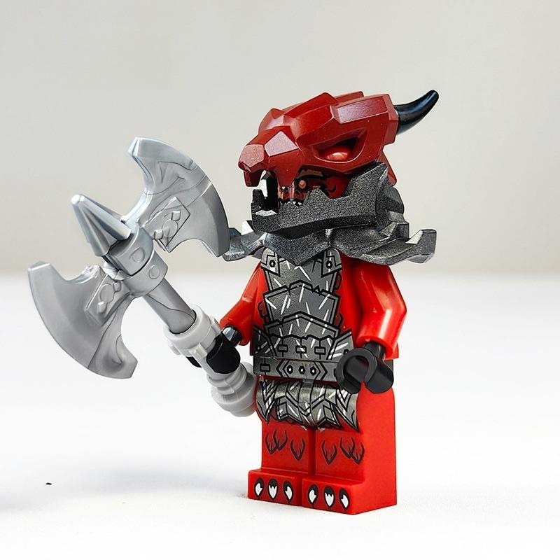 New Rare Ninja Building Blocks Phantom Villain Ninja Role Humanoid Doll Mini Character Toy Birthday Gift Funny Party