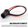 Bulb Socket Car Bulb Extension T10 Connector Wedge Base Bulb Plug for Motorcycle Dashboard Car Lighting Accessories