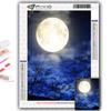 Full 5D Diy Diamond Painting Moon Art 5D Diamond Painting