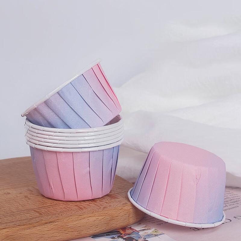 Gradient Disposable Muffin Baking Cups