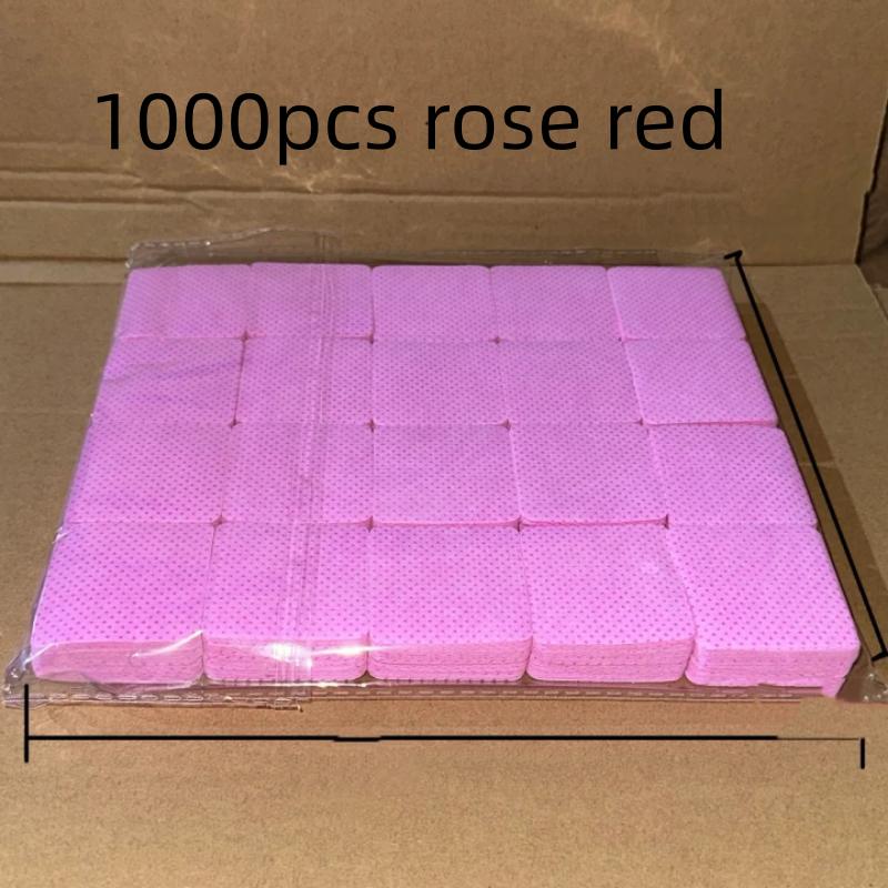 Heart Shape Lint Free Nail Wipes Nail Polish Remover Cotton Pads for UV Gel Makeup Cleaning