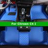 YOGOOGE Custom Car Floor Mats For C4 Auto Carpets Foot Coche Accessorie