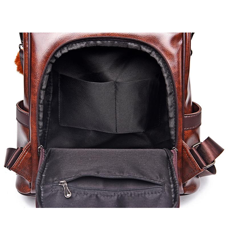 Bag Women's Backpack 2025 New Trend Fashion Women's Bag Travel and Leisure Shoulder Messenger Bag Backpack