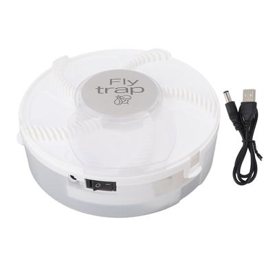 Electric Fly Trap Automatic USB Charging Quiet Detachable Flytrap Flycatcher for Restaurant Kitchen