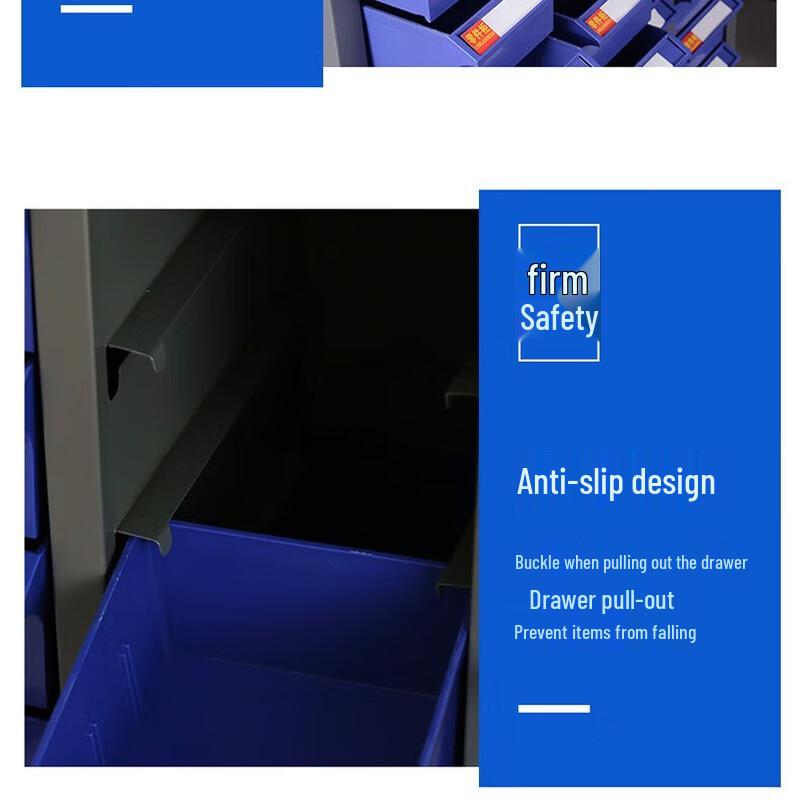 WEZHO 75-Drawer Steel Parts Storage Cabinet