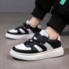 Kinder Vier Jahreszeiten Low Top Atmungsaktive Skateboardschuhe Kinder Studenten Trendige Lauf-Sportarten Jungen und Mädchen Bequeme Turnschuhe für die Halle