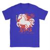 Year of The Horse Lunar Chinese New Year Zodiac  Cotton T Shirt For Unisex Beach  Streetwear T Shirts O Neck Fashion Tee Shirt