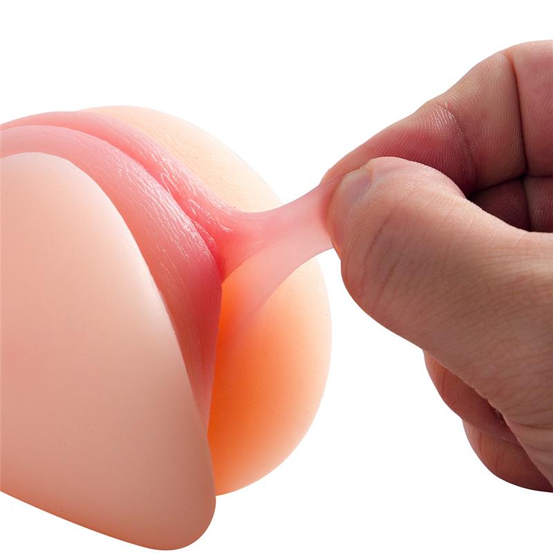 2in1 Realistic 3D Vagina Anal Plug Male Masturbator Cup Adult Sex Products Toys for Men Airplane Cup