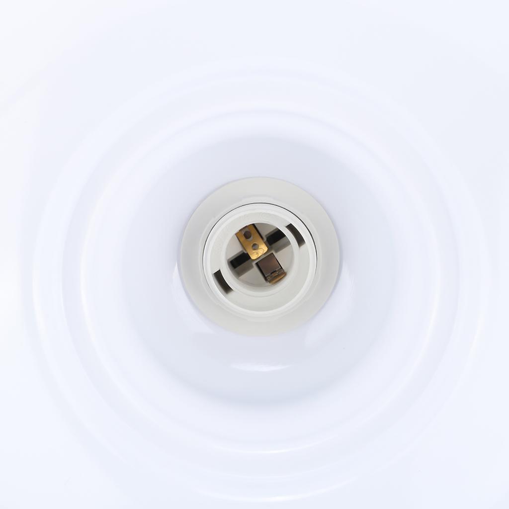 Modern Style Industrial Pot Cover Pendant Lamp for Dinning Room Study Ceiling Light Decorations30cm Diameter Silver