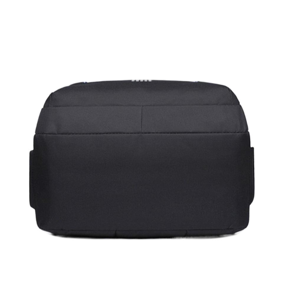 Solid Color Student School Bag Multi-functional Business Computer Bag Travel Knapsack  Camping