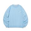 Intercrew [24Ss] 2-Color Print Small Logo Sweatshirt L Blue Ity1Tm08Alb