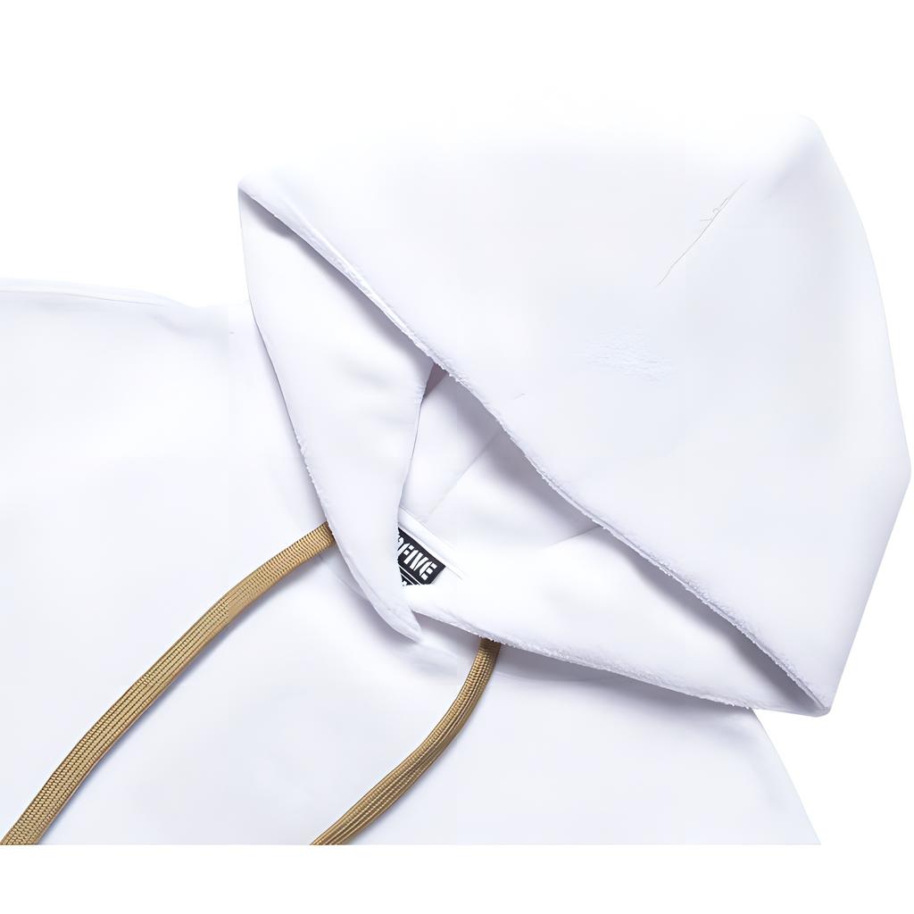 Li-Ning Badfive Series Endroad Wildflower Embroidered Letter Loose Hoodie Women Tops White AWDSB94-1