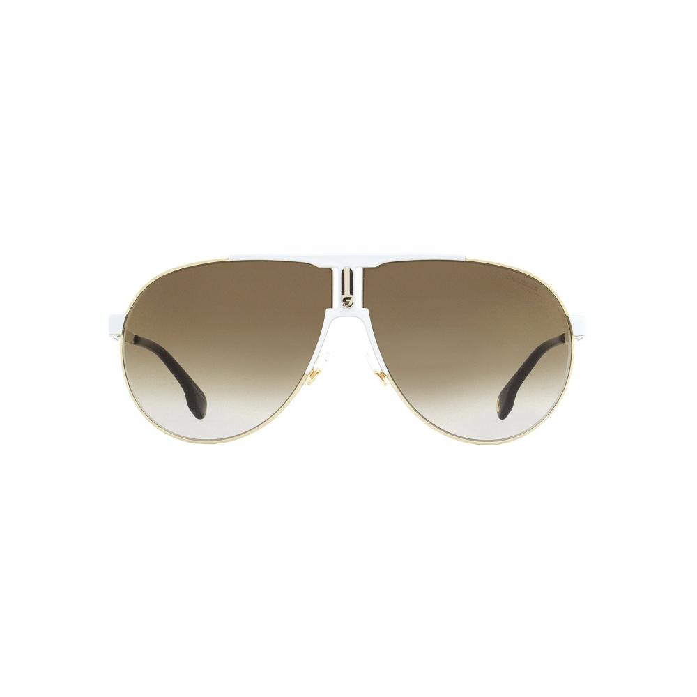Carrera UniSex Pilot SunglaSSeS 1005 S B4eha White Gold 66mm B4eha