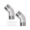 2 STÜCK 45° Gewinderohr-Bogen Stahl Korrosionsbeständig Sanitär-Kupplungen 45-Grad-Bogenfittings Upgrades für Gasleitungen