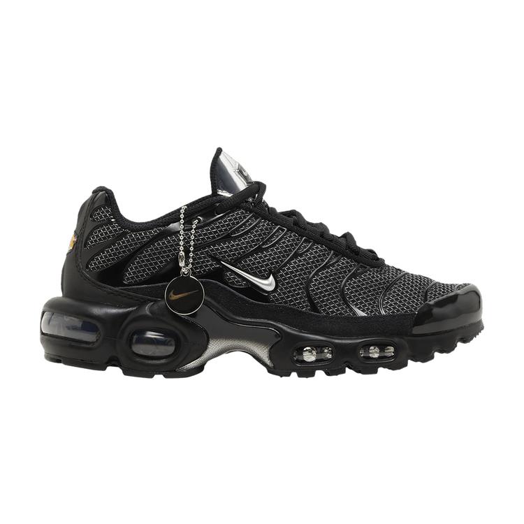 Nike Wmns Air Max Plus Черный Металлик Серебристый 36