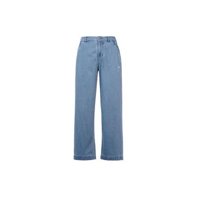 Jean à Jambe Droite Logo Uni Homme Jean Bleu DV8918-493