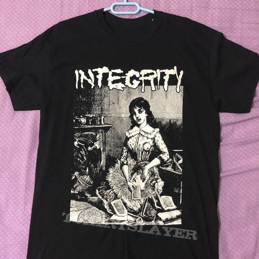 Integrity Band Gift For Fans Black T-Shirt Cotton All Size Unisex T-Shirt L