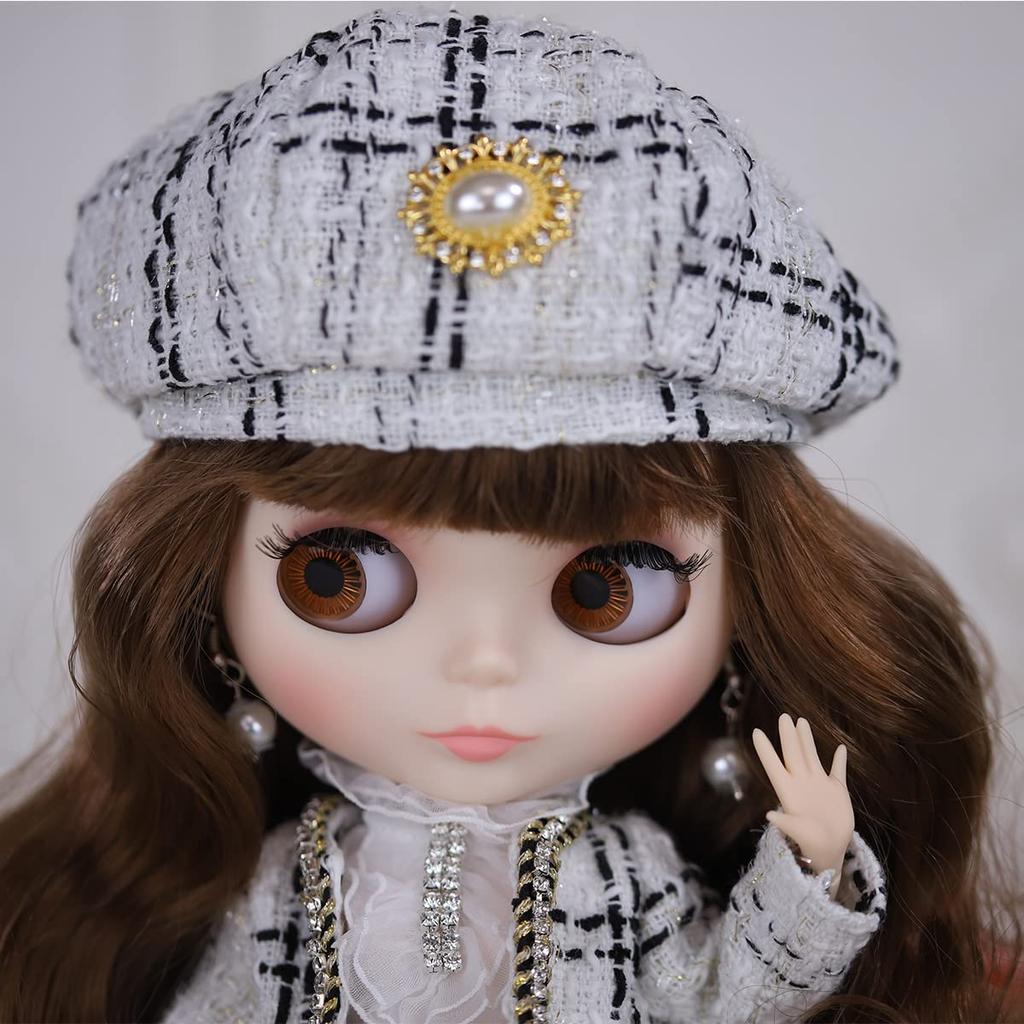 ICY Fortune Days BJD Doll, Matte Skin, 19 Improved Jointed Doll, 1/6 BJD Toy, 4 Eye Color Changes, Ages 6+ (09)