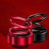 Solar Powered Car Perfume Aromatherapy Diffuser 360-Degree Rotation Air Freshener Automotive Interior Dashboard Decoration