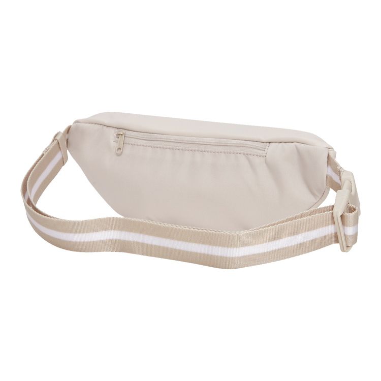 Puma New Logo Print Portable Fabric Waist Bag Unisex Bags Silver 076115-02