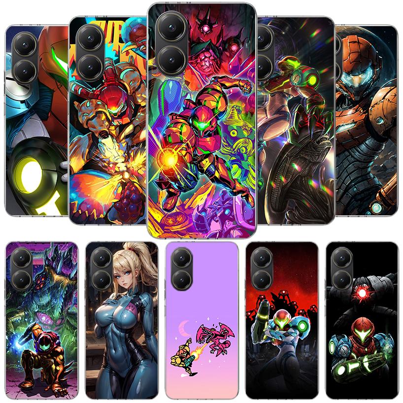 Game M-Metroids Phone Case For Xiaomi Poco F7 Ultra X7 X6 X5 Pro M7 Redmi 15C 15 13C 13 12C 12 10C 10 9A 9C 9T 9 Shell Poco F7 U