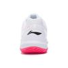 New LiNing Thunder Series Training Anti Slip And Wear Resistant Coverage Support Low Top Badminton Shoes Unisex White AYTS024-1