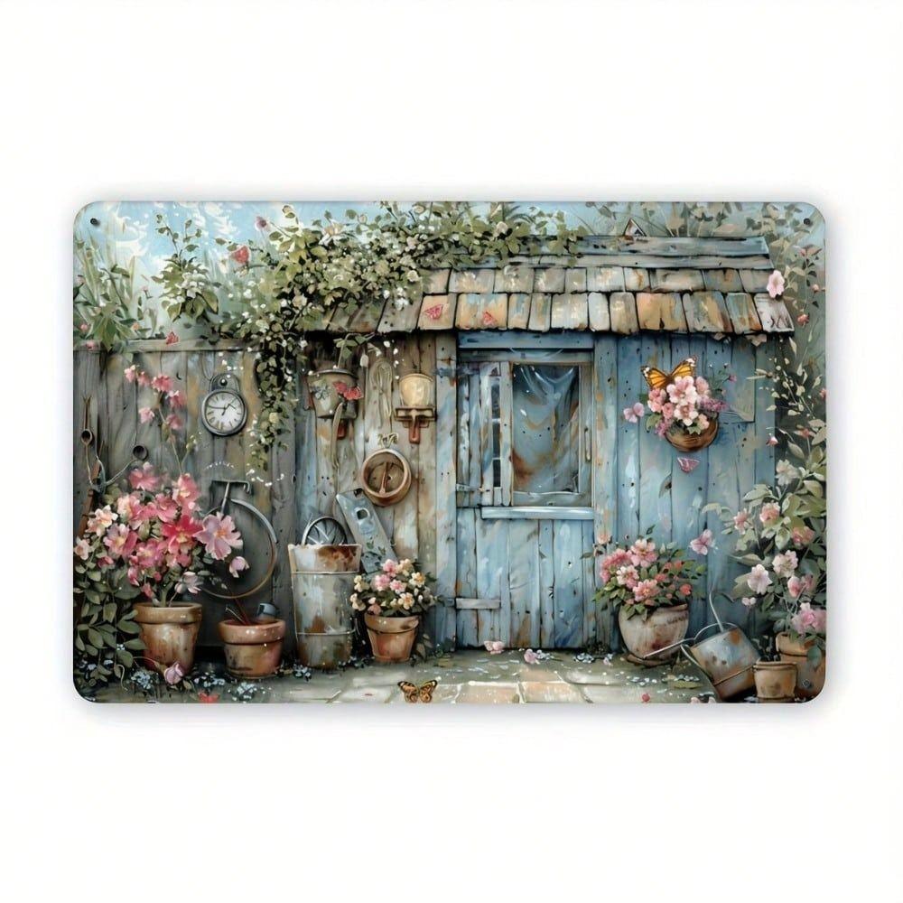 Retro Metal Tin Sign Vintage Wall Decor Iron Painting Home Art Plaque 20x30cm