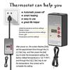Portable Immersion Heater Element 2500W Hot Water Automatic Power Off  EU Plug
