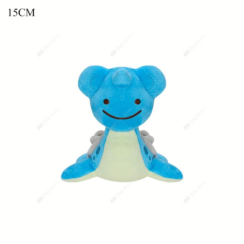 Plush Ditto Cos Mimikyu Soft Stuffed Animal Peluche Toys Cute Plushie Omanyte Dragonite Lapras Ditto Cos Gengar Dolls