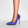 Fashion Luxury Handmade Diamond Snake Shaped Wrapped High Heels Bridal Wedding Dress Banquet Fashion Party Sexy Single Shoes Size 34-43