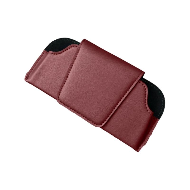 Eyeglasses Protective Storage Case Car Sun Visors Sunglasses Storage Case Sun Visors Glasses Holder Case Organizer Box