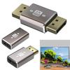 Displayport To Displayport Adapter 8K60Hz Gold-Plated DP To DisplayPort Extension Converter Support Displayport 1.4 for MacBook