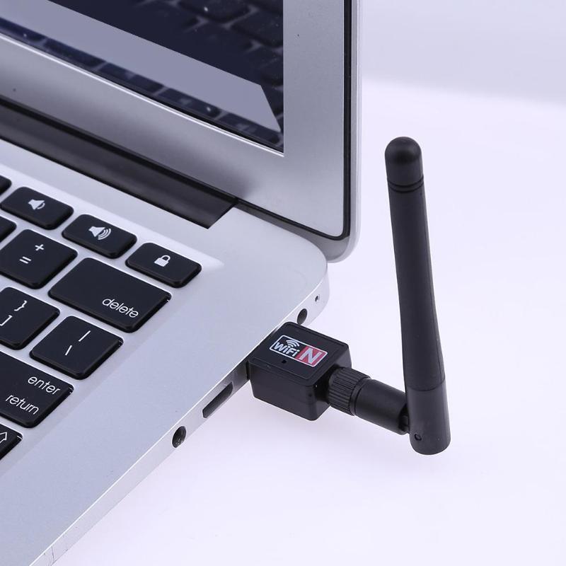1 Set Wi-Fi Receiver Transmitter Dongle 2Db/5Db 150Mbps Wireless Network Card Usb 2.0 802.11 B/G/N Lan Wifi Antenna Adapter
