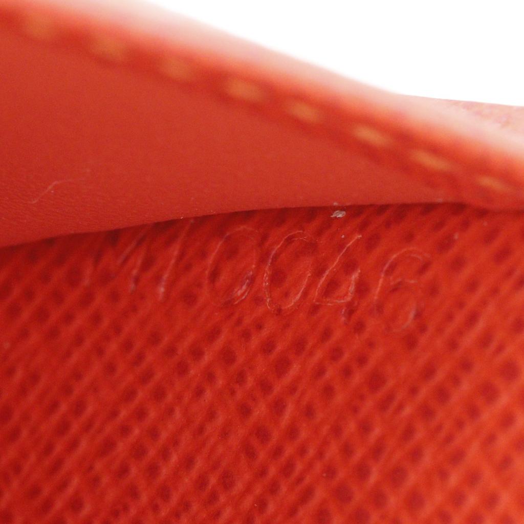 Louis Vuitton Compact Zip Bi-Fold Wallet M95189 Monogram Perfo Brown / Orange Monogram Canvas Women Used