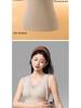 Women's Seamless Slimming Mulberry Silk-Cashmere Top with Breast Pads - Original 2025 Autumn/Winter Collection