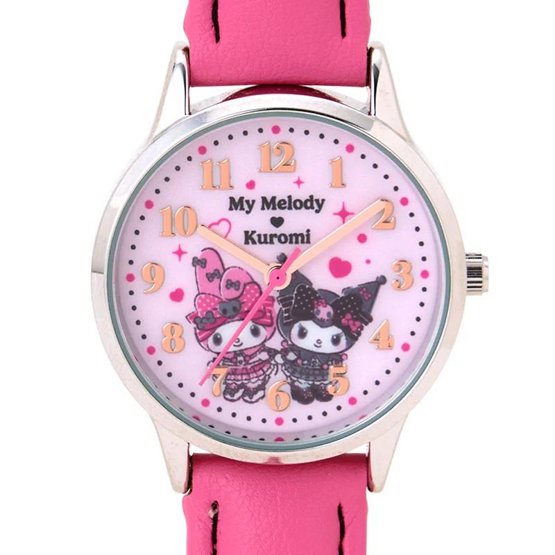 Sanrio Watch ( Junior Size ) My Melody & KUROMI Japan NEW Sanrio Characters