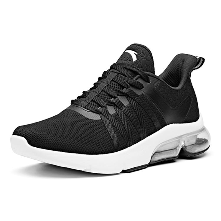 Anta Running Collection Cushioning Low top Running Shoes Men's Black White 91915511-4