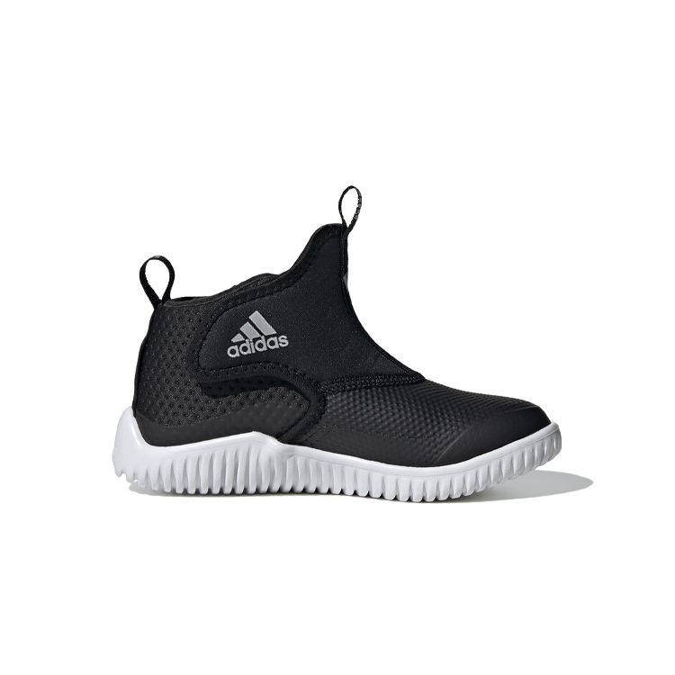 Adidas Rapidazen C Rdy C Non-Slip Mid-Top Kids Running Shoes Kids Running Shoes Black White FX9093