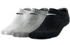 Nike Ankle Socks Unisex 3 Pack White/Gray/Black SX4721-967