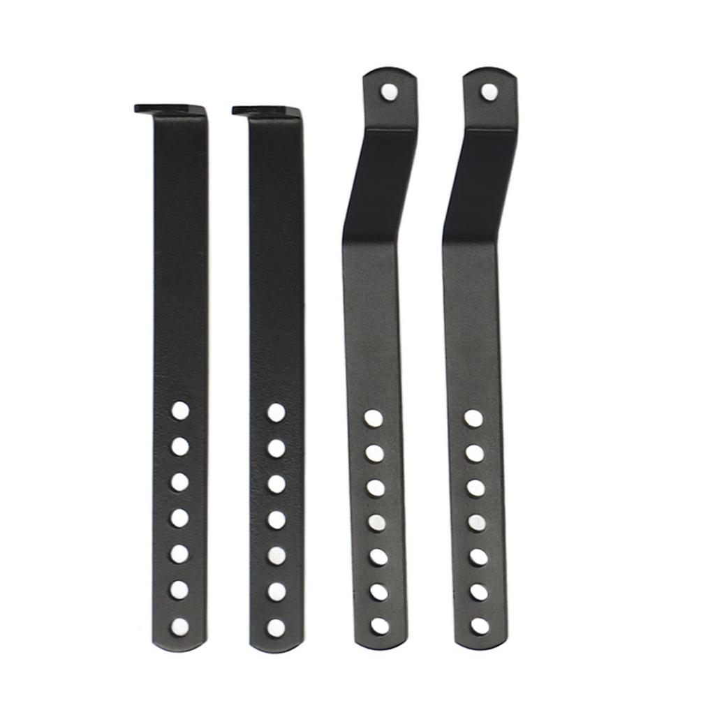 Quick Release Hard Saddlebag Mounting Brackets and Motorcycle Support Rack 18L Side Box