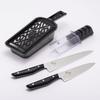 Kai Seki Magoroku RC1150 2 Knives and 2 Includes Simple and Sharpener "4-Piece Set Cookware" Knives, Chef's Knife, Whetstone, Grater,