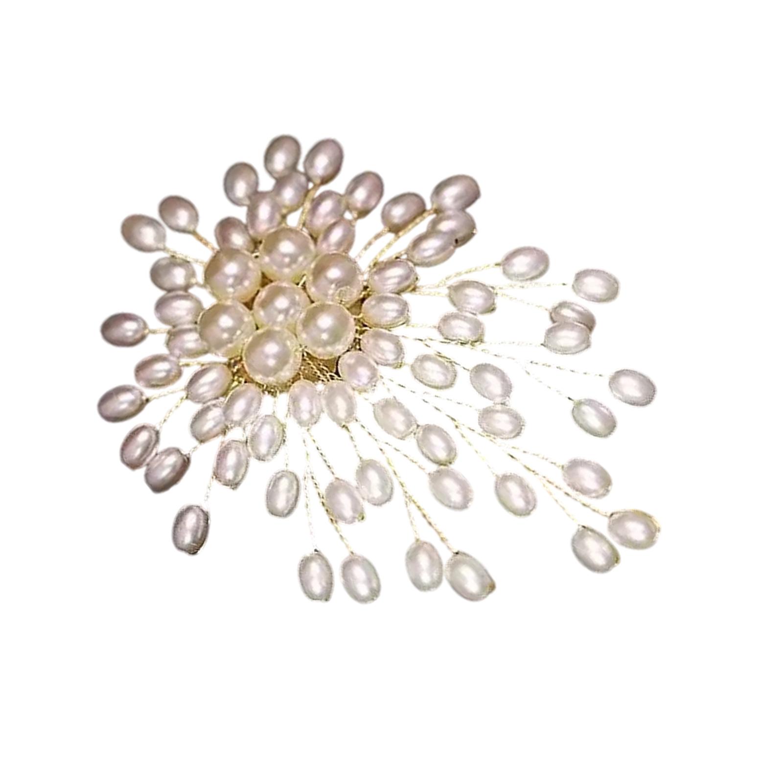 

Брошь из жемчуга ручной работы для элегантных женщин, свадебные украшения, аксессуары для костюма, булавка на лацкан из искусственного жемчуга для вечерней вечеринки