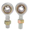 2Pcs Rod End Joint Bearing Left Right M10 Replacement for Modified ATV Four Wheel Quad Go Kart